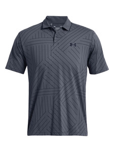 Under Armour Iso-Chill Edge Polo - Downpour Grey/Midnight Navy