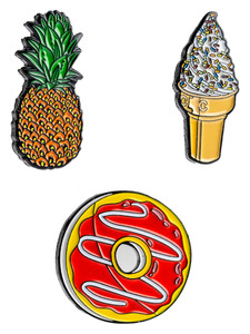 King Pins Golf Ball Marker Set 3 Pack - Sweet Treat