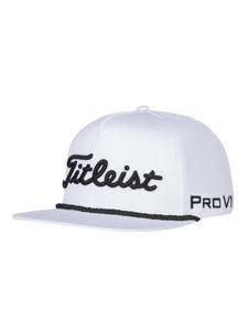Titleist Tour Rope Flat Bill Cap - White__1