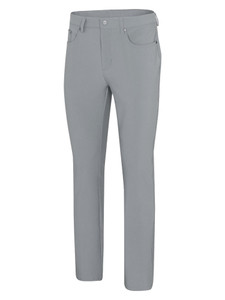 Greg Norman 4-Way Stretch 5-Pocket Tech Pant - Sterling