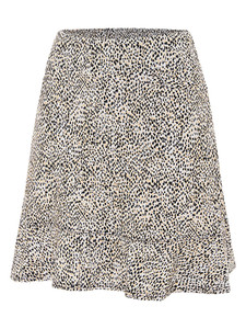 Birdee Sport Women's Dottie 18" Frill Skort - Beige