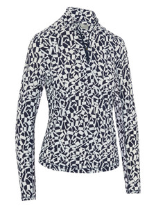 Callaway Women's Two-Tone Geo Sun Protection Top - Peacoat