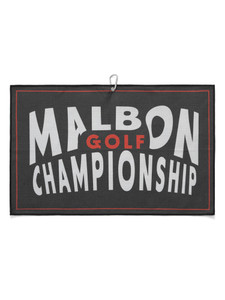 Malbon Championship Towel - Black