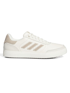 adidas Retrocross 24 Spikeless Golf Shoes - Chalk White/Wonder Beige/Orbit Grey