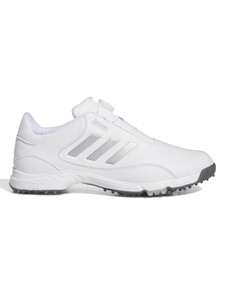 送料無料 新品 adidas GOLFLITE MAX BOA24 28 SV adidas Golflite Max BOA 24 Golf Shoes - Ftwr White/Silver Met