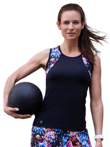 Daily Sports Women's Upbeat Tank - Black