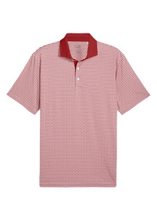 Puma MATTR Century Polo - Intense Red/Silver Sky