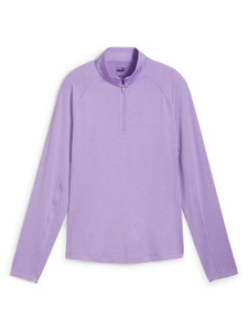 Puma Women's YouV Solid Golf 1/4 Zip - Lavender Alert