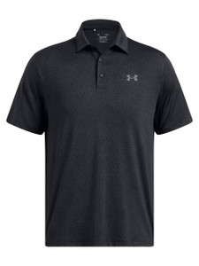Under Armour Playoff 3.0 Printed Polo - Black/Anthracite