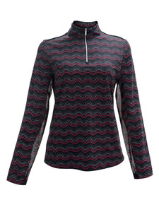 Nivo Womens Lata Long Sleeve Mock - Black