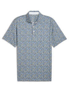 Puma MATTR Soto Golf Polo - White Glow/Pelé Yellow