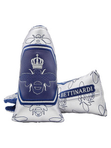 Bettinardi Queen B 2025 Putter Cover - Silver/Blue