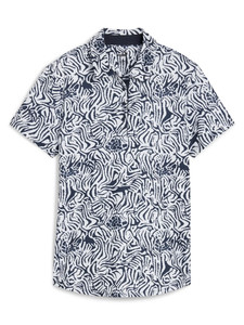 Puma Women's CLOUDSPUN Zebra Golf Polo - White Glow/Deep Navy