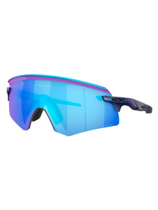 Oakley Encoder Sunglasses - Matte Cyan-Blue Colourshift w/ Prizm Sapphire