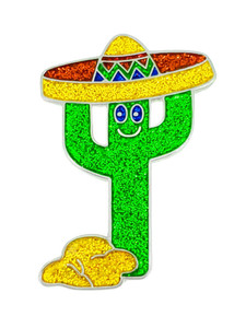 Navika Glitzy Fiesta Cactus Ball Marker