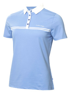 Calvin Klein Womens Bellevue Polo Shirt - Cornflower Blue