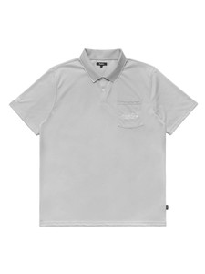 Malbon Roll King Performance Pique Polo - Steel