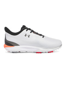 Under Armour HOVR Drive Fade Golf Shoes - Halo Grey/Black/Metallic Silver