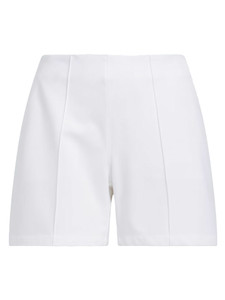 adidas Womens Pintuck 5-Inch Pull On Short - White