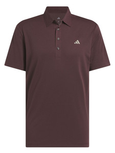 adidas Ultimate365 Tour Textured Polo Shirt - Aurora Ruby