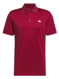 adidas Core Performance PrimeGreen Polo Shirt - Collegiate Burgundy