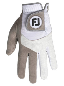 FootJoy RainGrip 2025 Golf Glove - White/Grey