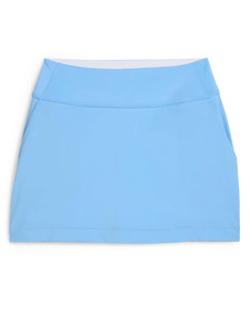 Puma Womens Blake Piped Knit 15.5" Golf Skort - Team Light Blue