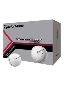TaylorMade RocketBallz Speed 2025 Golf Balls - 2 Dozen