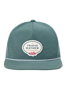 TravisMathew Patron Badge Cap - Silver Pine