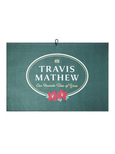 TravisMathew Founders Circle Towel - Silver Pine