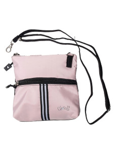 Glove It Cross-Body 2 Zip Bag - Fore Ever Pink