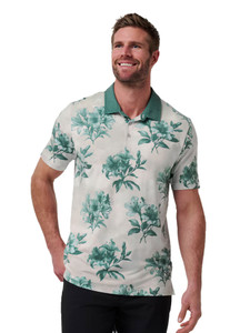 TravisMathew Featherweight Magnolia Polo - Moonbeam