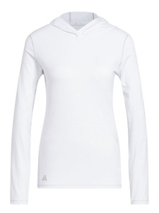 adidas Womens Ultimate365 Emboss Hoodie - White