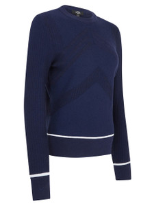 Callaway Women's Chev Sweater - Peacoat