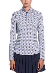 Callaway Women's Chev Geo Sun Protection Top - Flint Stone