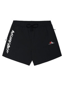 Malbon Performance Tag Tech Short - Black