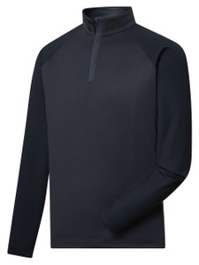 FootJoy Tonal Dot Block Midlayer (Athletic Fit) - Black