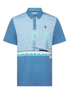 Original Penguin Palm Springs Block Polo - Quiet Harbour