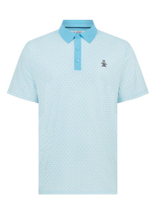 Original Penguin Pete's Tee Time Polo - Blue Grotto