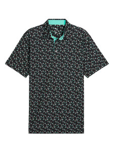 Puma MATTR Paradise Polo - Black/Aquatic