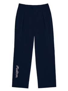 Malbon Magnolia Pleated Pant - Navy