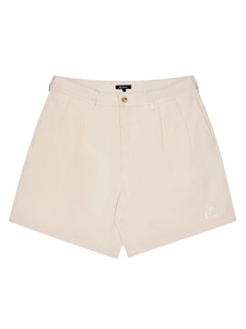 Malbon Classic Pleated Short - Sand