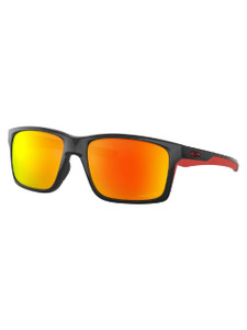 Oakley Mainlink Sunglasses - Polished Black w/ Prizm Ruby Polarised