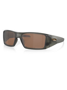 Oakley Heliostat Sunglasses - Matte Grey Smoke w/ Prizm Bronze