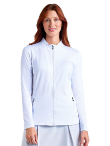 Nivo Women's London Full Zip Cardigan - White