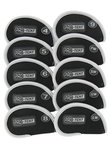 Protekt Neoprene 10 Piece Iron Cover Set - Black