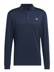 adidas Golf Ultimate365 COLD.RDY Long Sleeve Polo Shirt - Collegiate Navy