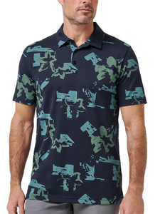 TravisMathew Favourite Hello Polo - Total Eclipse