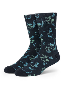 TravisMathew Favourite Hello Socks - Total Eclipse