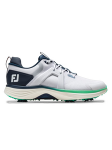 FootJoy HyperFlex Golf Shoes - White/Navy/Green